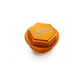 KTM ORANGE REAR BRAKE RESERVOIR CAP