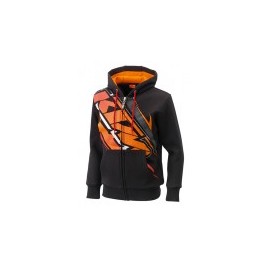 KTM KIDS BIG MX ZIP HOODIE SIZE 152/L